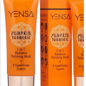 Yensa Pumpkin Tumeric 2 - in -1 polishing Mask